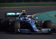 Pembalap Mercedes, Valtteri Bottas sukses meraih poin penuh di F1 Australia, Minggu (17/3/2019) usai mengalahkan rekan satu timnya, Lewis Hamilton